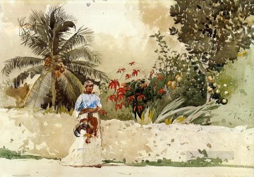 De camino a las Bahamas Winslow Homer acuarela Pinturas al óleo